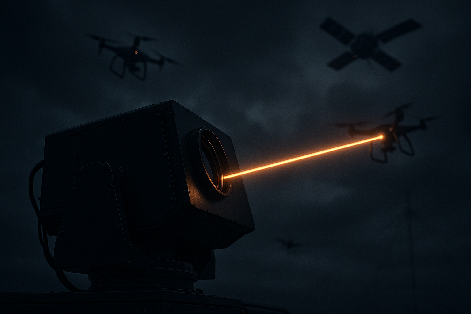 Directed-Energy Counter-UAS: Lasers, Microwaves, and the Economics of Shooting Down Drones