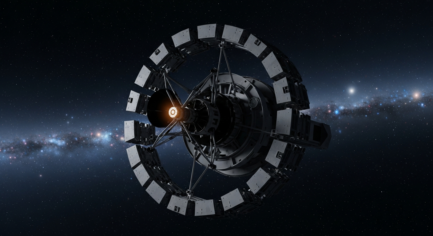 Next-generation telescope arrays in pure vacuum will see to the very edge of time - and scan exoplanets for the biosignatures of life.
