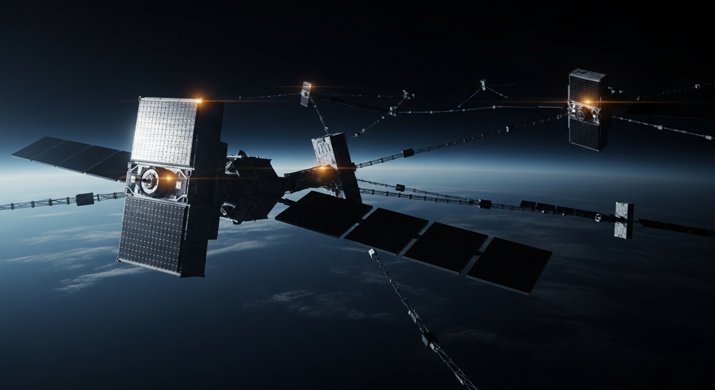 A classified, AI-managed web of sensors and interceptors: orbit is the ultimate high ground.